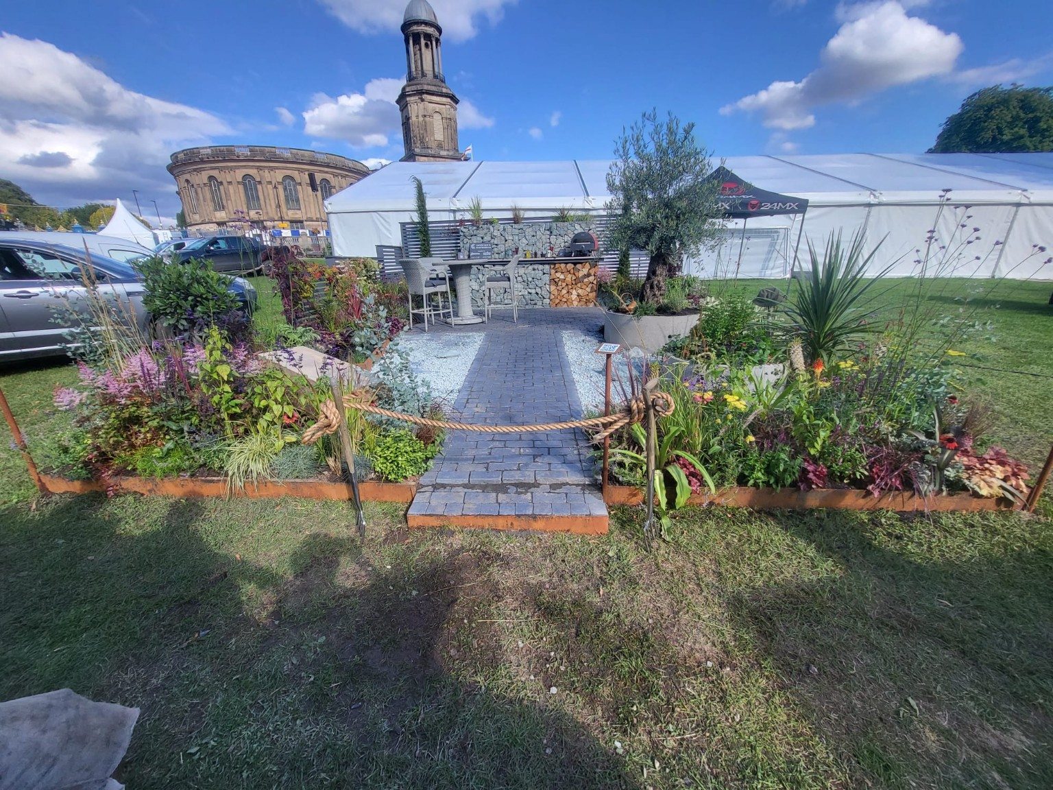 Shrewsbury Flower Show garden